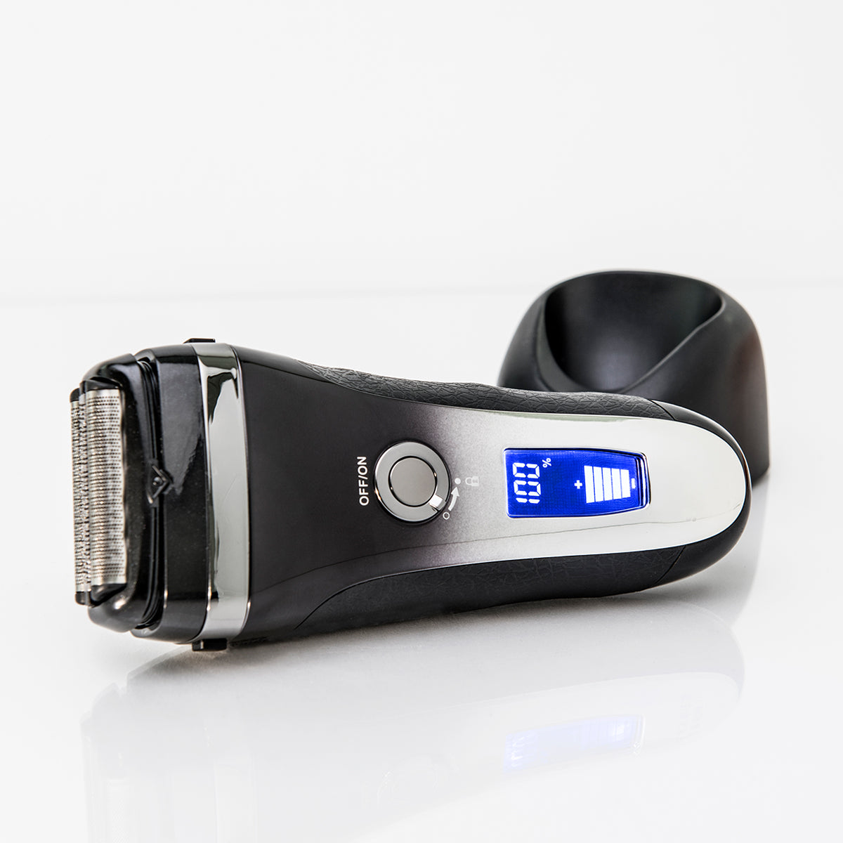 World's Fastest Cordless Foil Shaver and Trimmer by Sharper Image